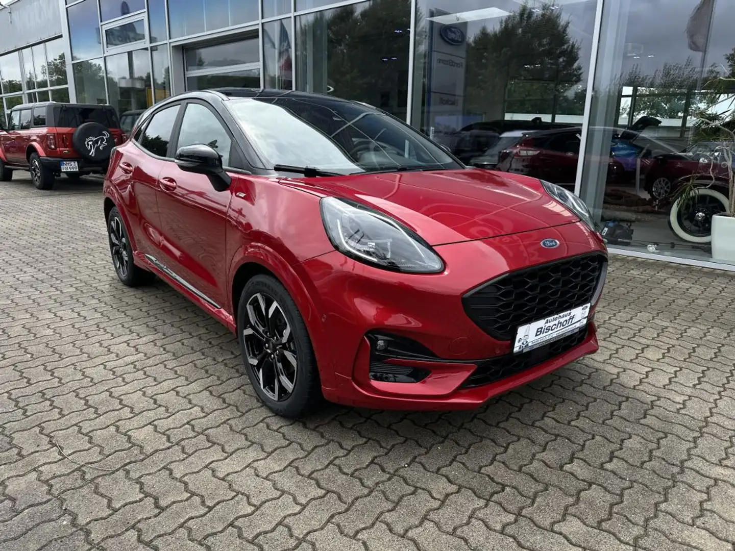 Ford Puma 1.0 EcoBoost Hybrid Aut. ST-LINE X (J2K) Rouge - 1