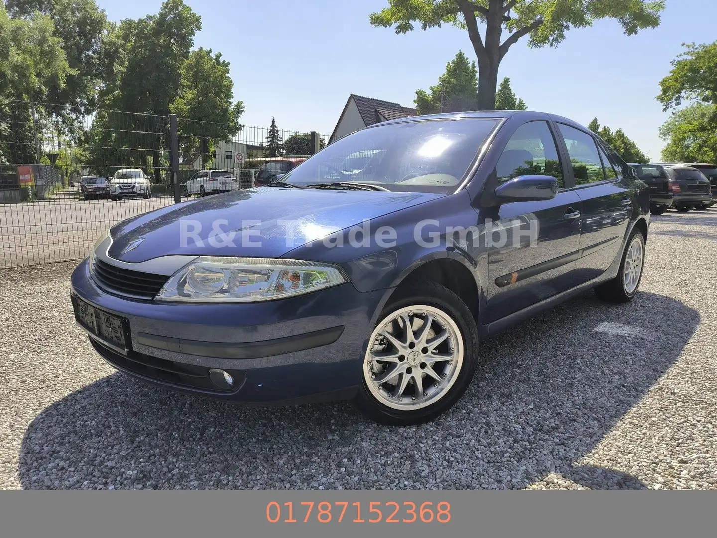 Renault Laguna II Expression 77000 km TÜV neu Blau - 2