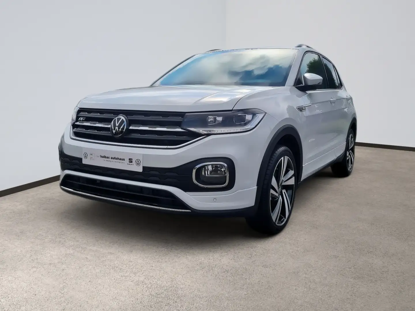 Volkswagen T-Cross R-Line 1.0 TSI DSG +NAVI+ACC+PDC+SHZ+CLIMATR Weiß - 2