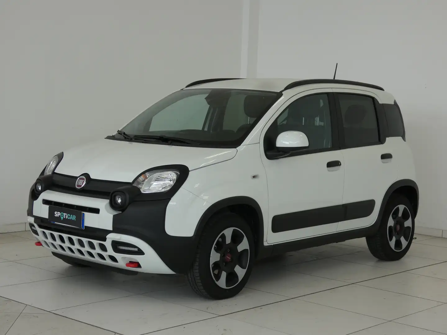 Fiat Panda Panda III 2021 Cross 1.0 firefly hybrid Cross s Blanc - 1