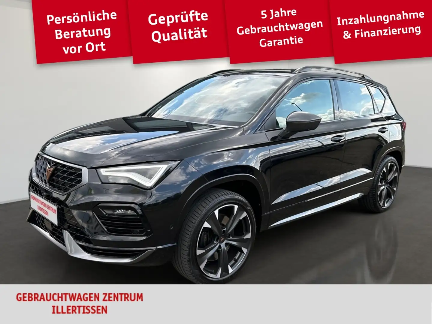 CUPRA Ateca 2.0 TSI 4Drive VZ *LED*KAMERA*NAVI* Schwarz - 1