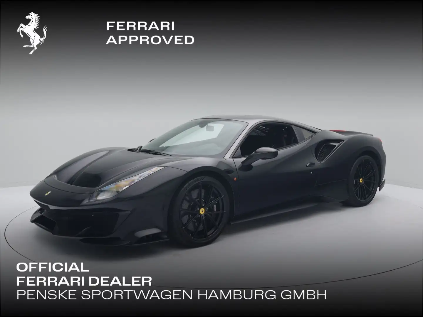 Ferrari 488 Pista - FERRARI HAMBURG Noir - 1