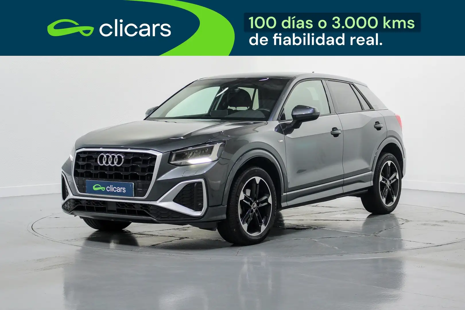 Audi Q2 30 TDI S line 85kW Gris - 1