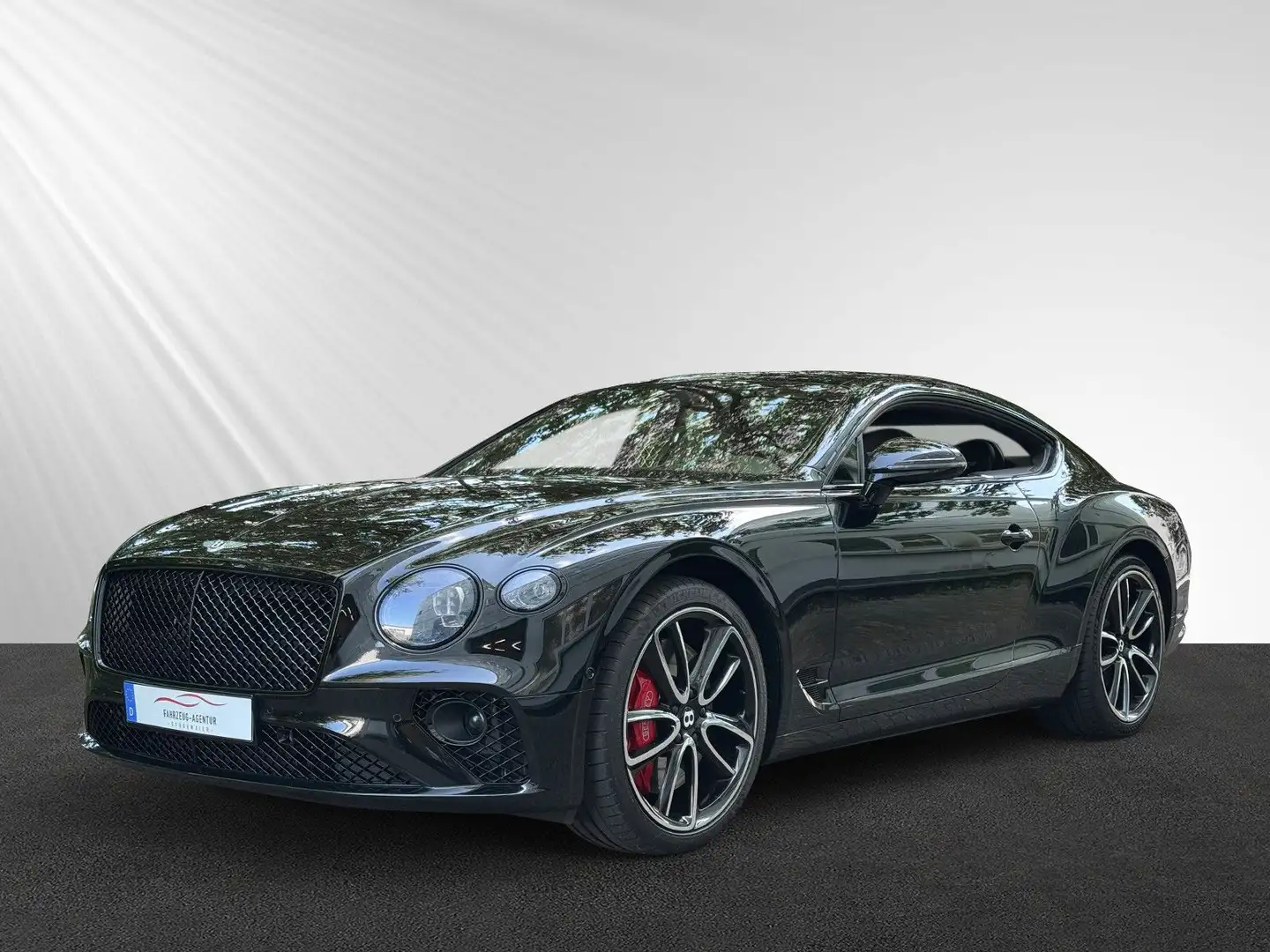 Bentley Continental GT W12, 1. Hand, NAIM, Head-Up, 22 " Zwart - 1