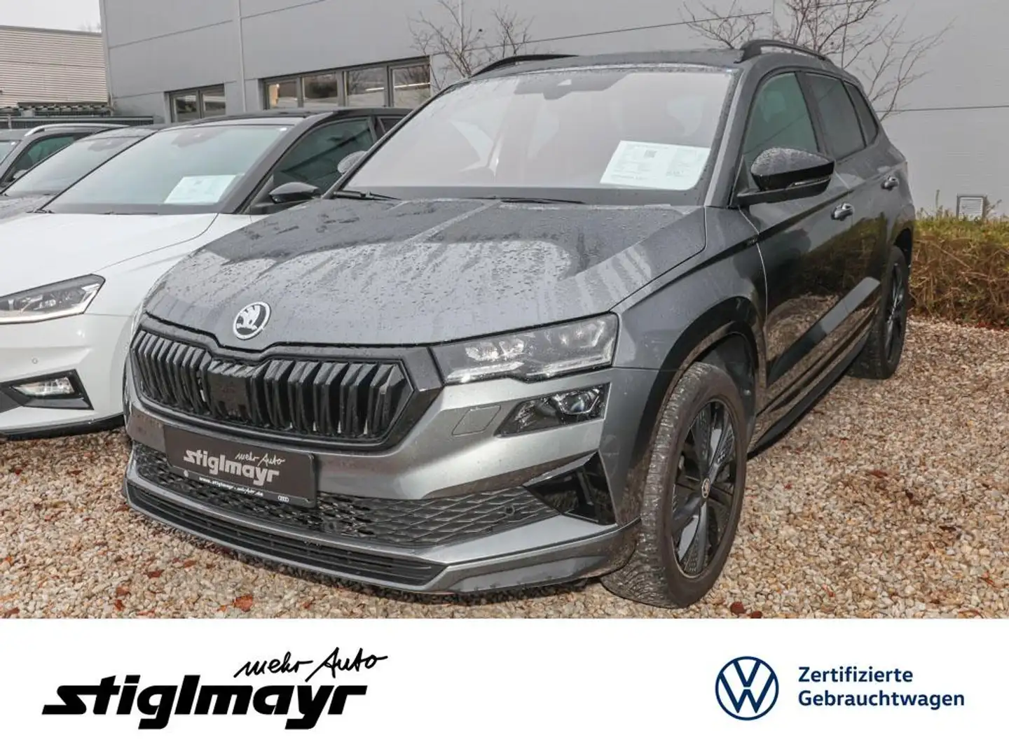 Skoda Karoq Sportline 2.0 TSI DSG KAMERA+Matrix-LED Gris - 1