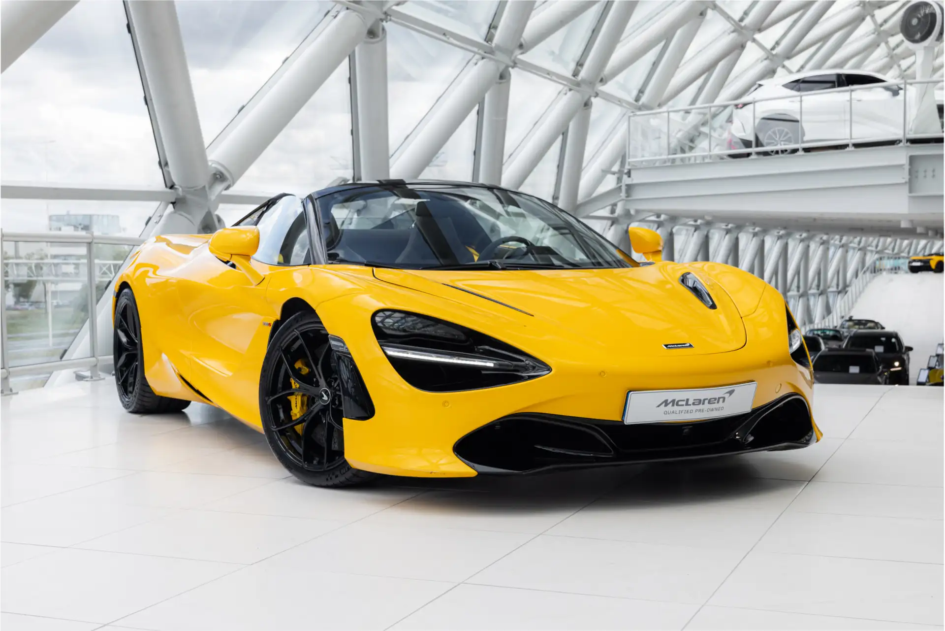 맥라렌 720S 720 Sport Spider 2021 노랑 사진 1