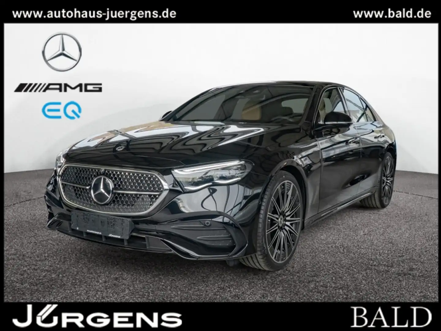Mercedes-Benz E 220 d 4M AMG-Sport/Pano/Burm4D/Sitzklima/Night Noir - 1