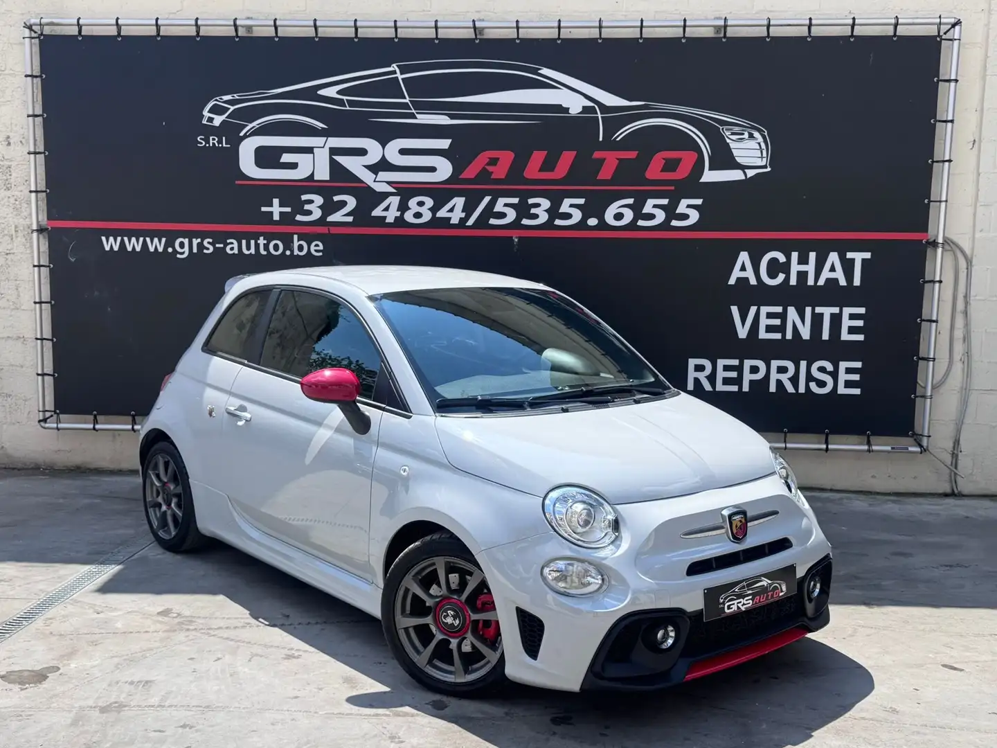 Fiat 500 Abarth 595 1er prop./carnet/garantie 12 mois Gris - 1