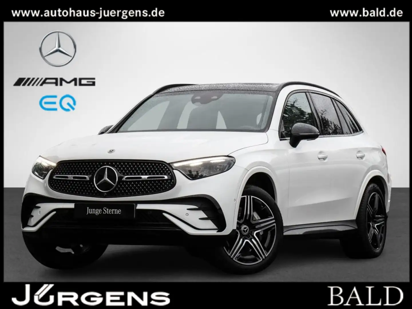 Mercedes-Benz GLC 300 4M AMG-Sport/Pano/Technik/Night/Burm/360 Weiß - 1