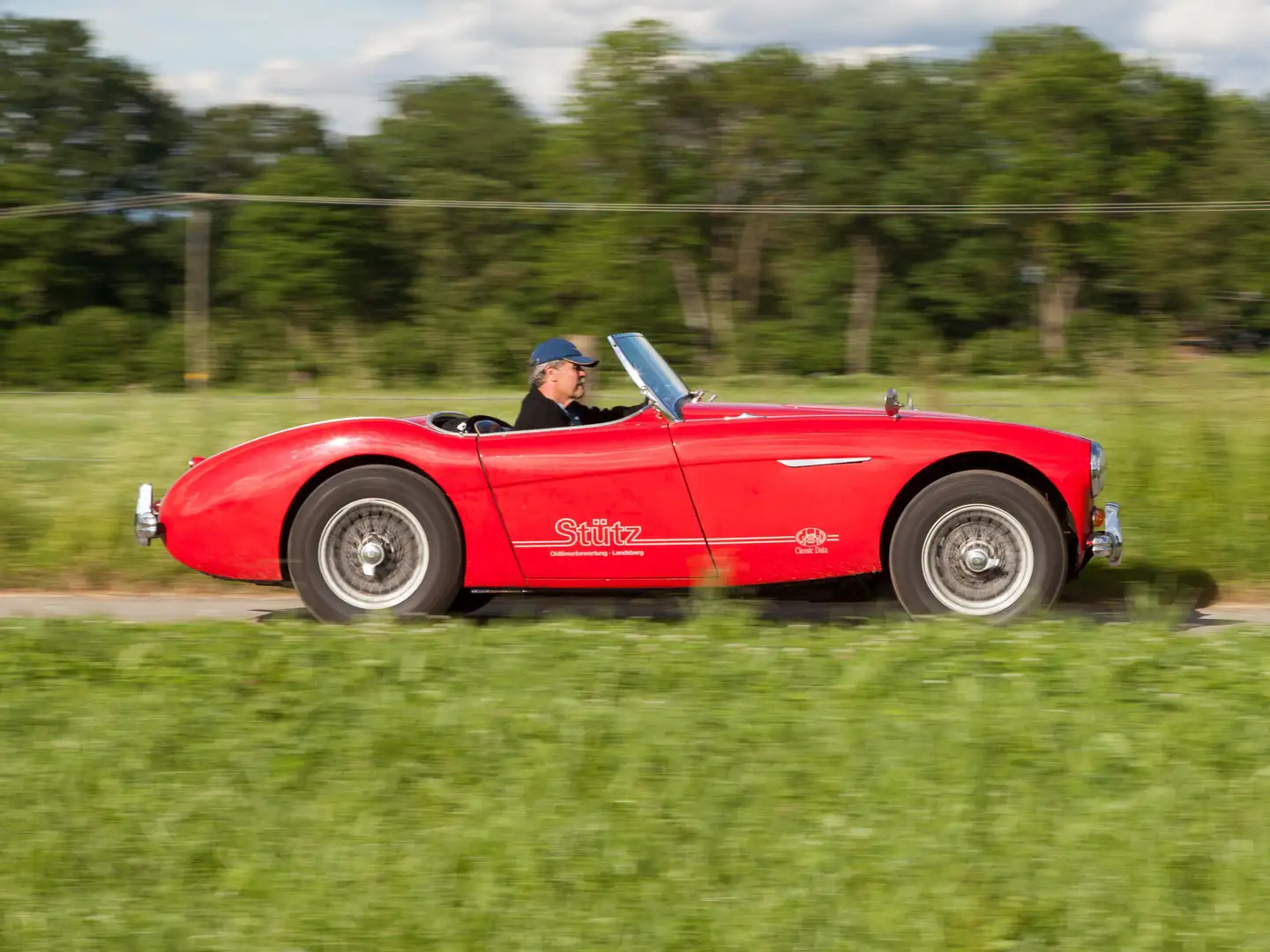 Austin-Healey 100 Red - 1