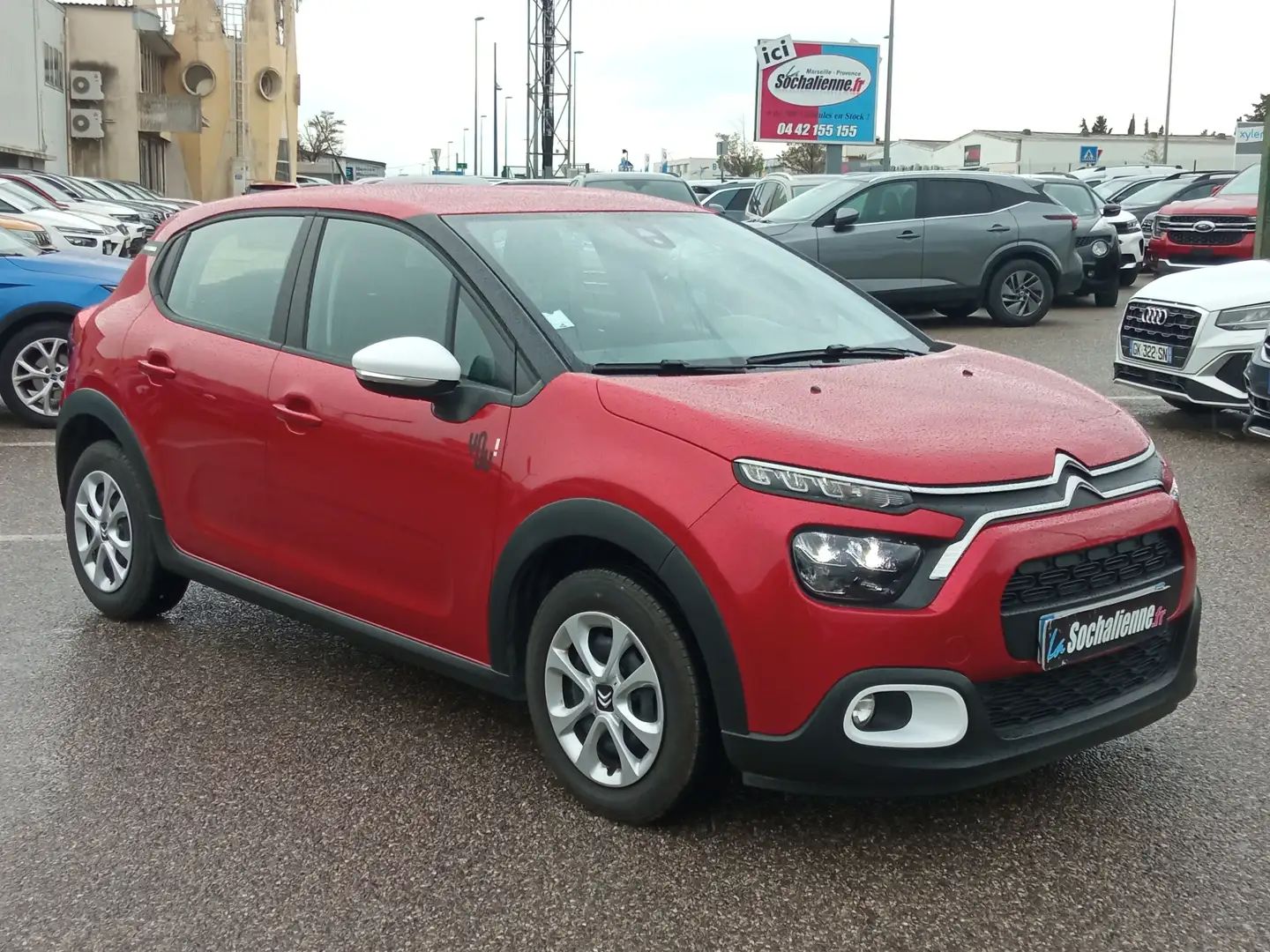 Citroen C3 PureTech 83 ch BVM5 You Rouge - 2