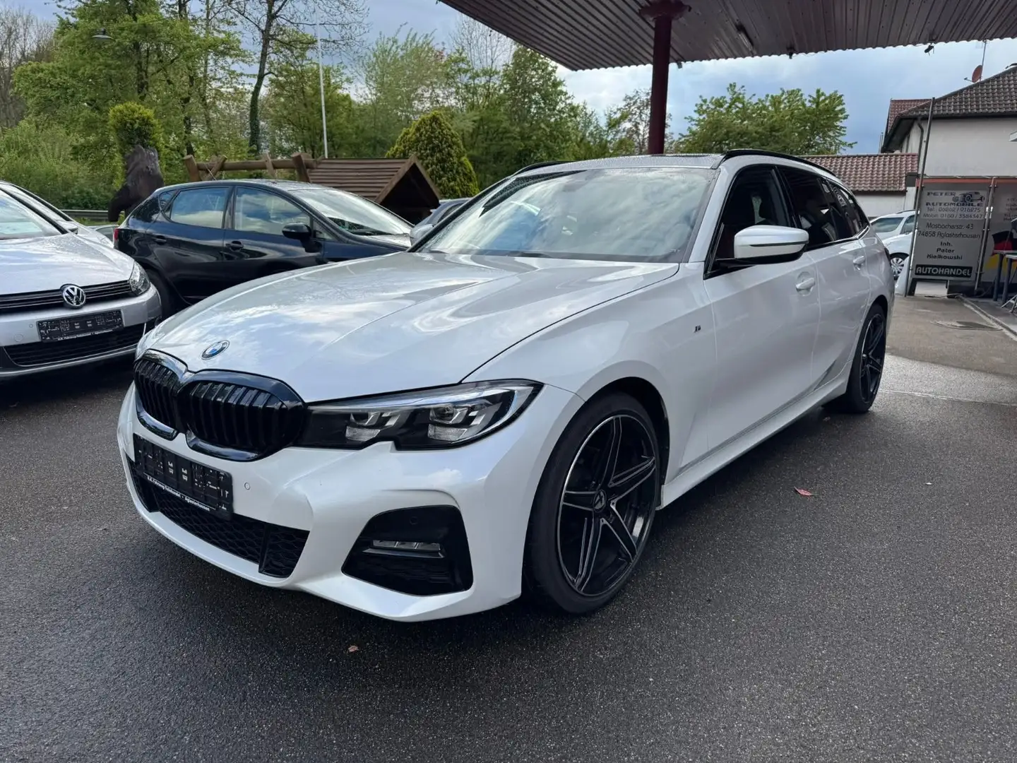 BMW 320 320d xDrive M Sport Blanc - 1