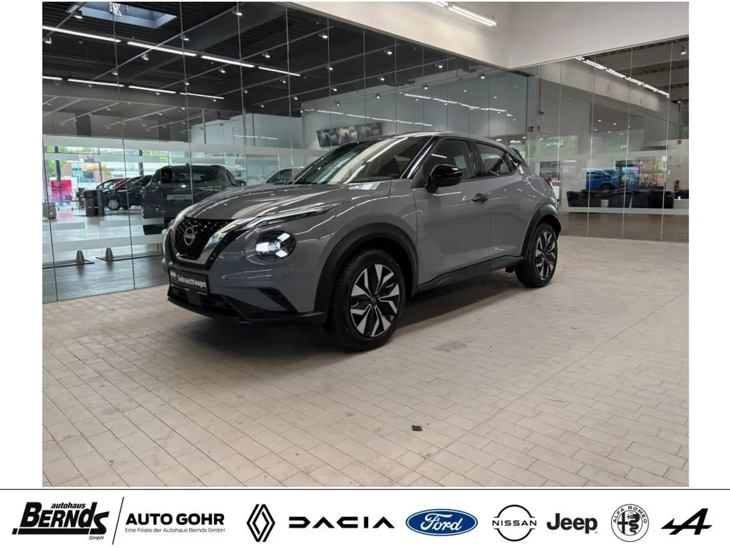 Nissan Juke 1.0 DIG-T Acenta NissanConnect NAVIG. Voll-LED Grau - 1