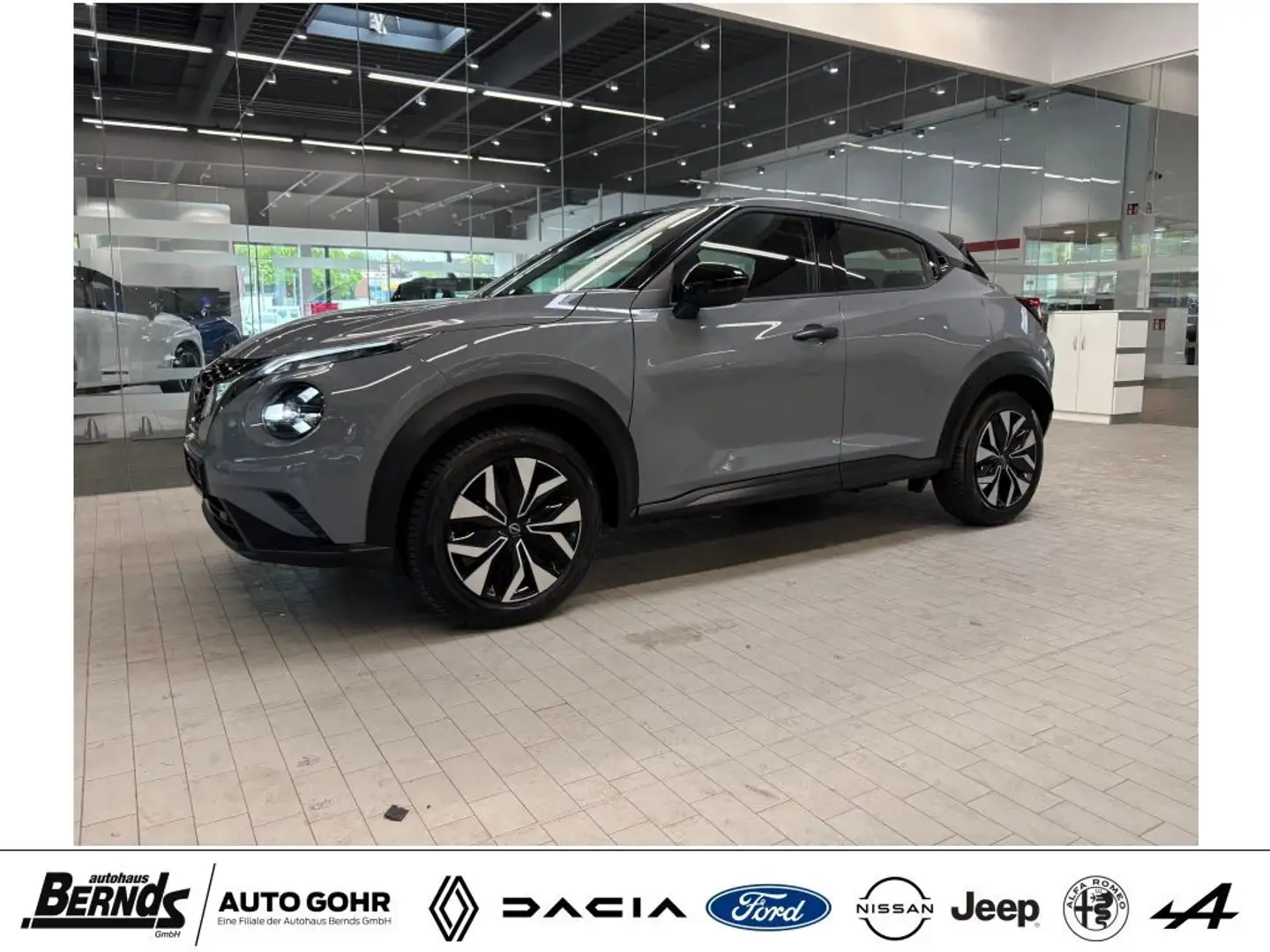 Nissan Juke 1.0 DIG-T Acenta NissanConnect NAVIG. Voll-LED Grau - 2