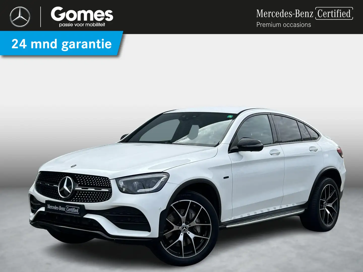 Mercedes-Benz GLC 300 Coupé 300e 4MATIC Premium Plus Wit - 1