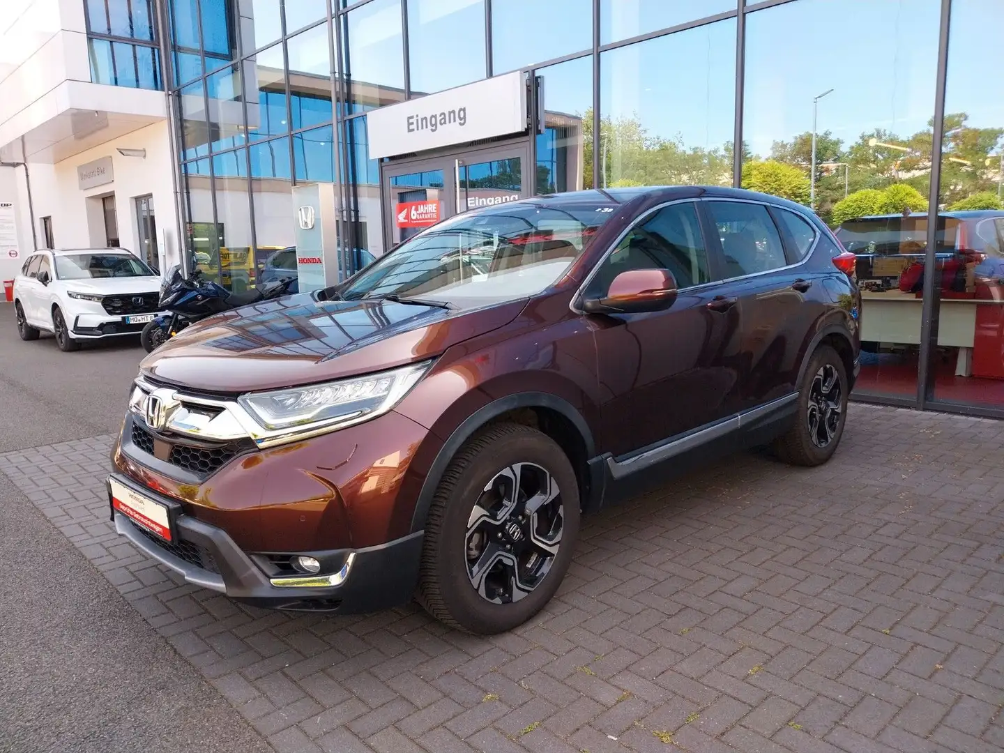 Honda CR-V 1.5 T 4WD Elegance Automatik/Anhängerkupp. Braun - 2