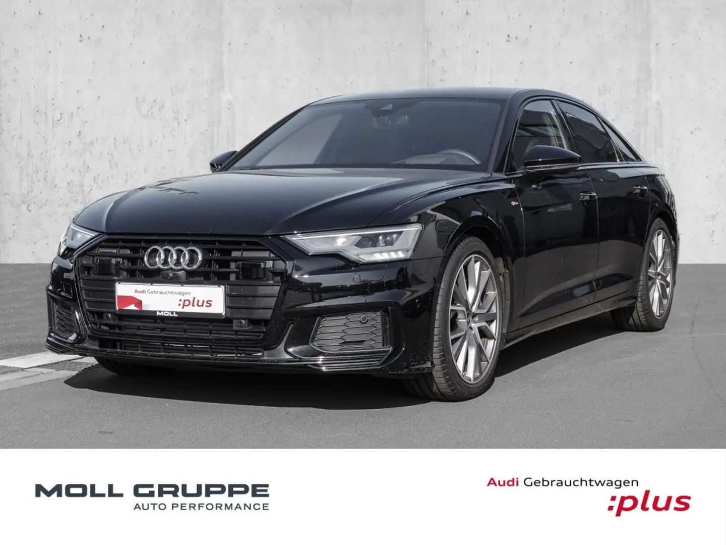 Audi A6 Limousine S line Sport 55 TFSI quattro S tronic Schwarz - 1