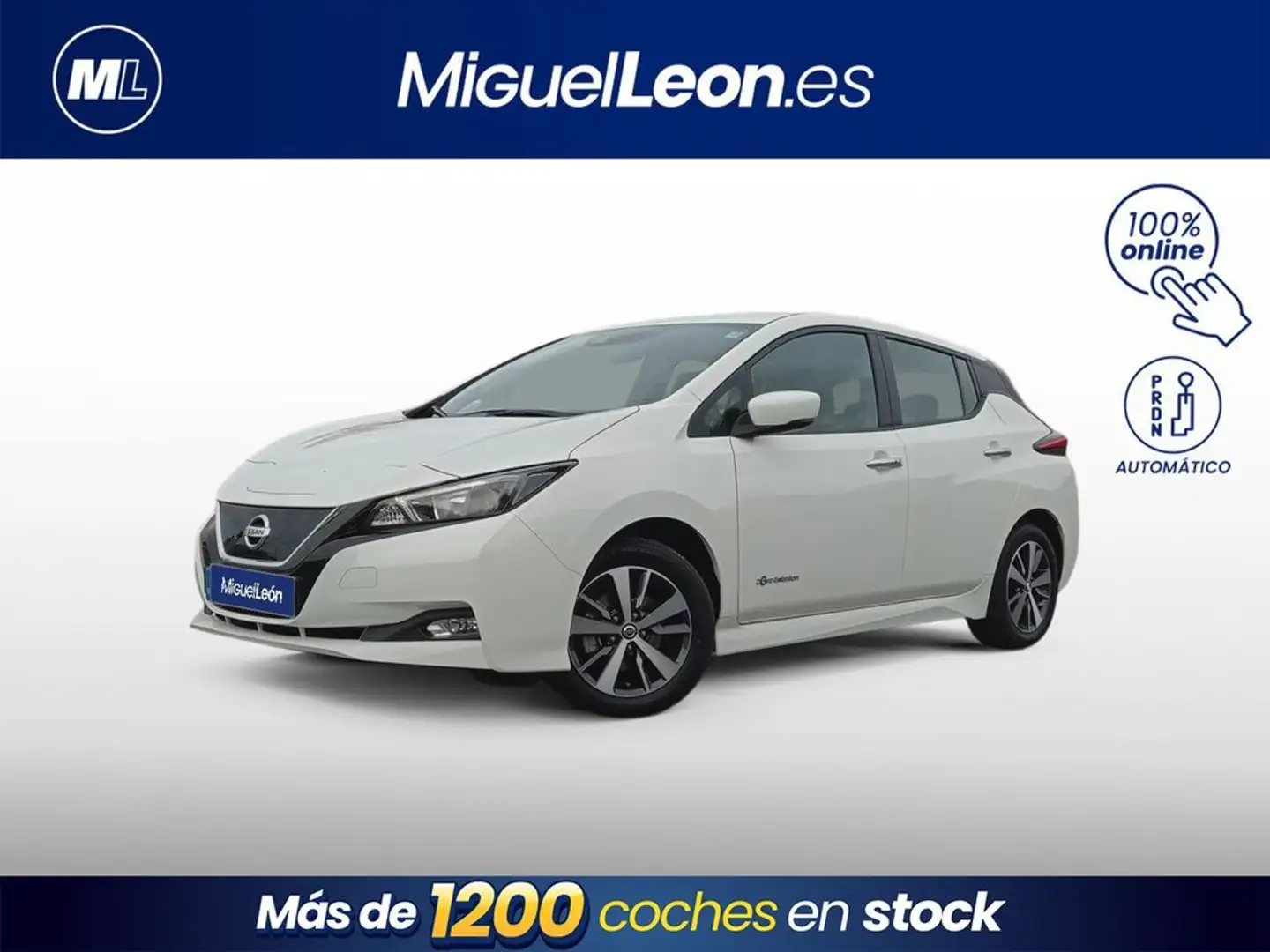 Nissan Leaf 40kWh Acenta Blanco - 1