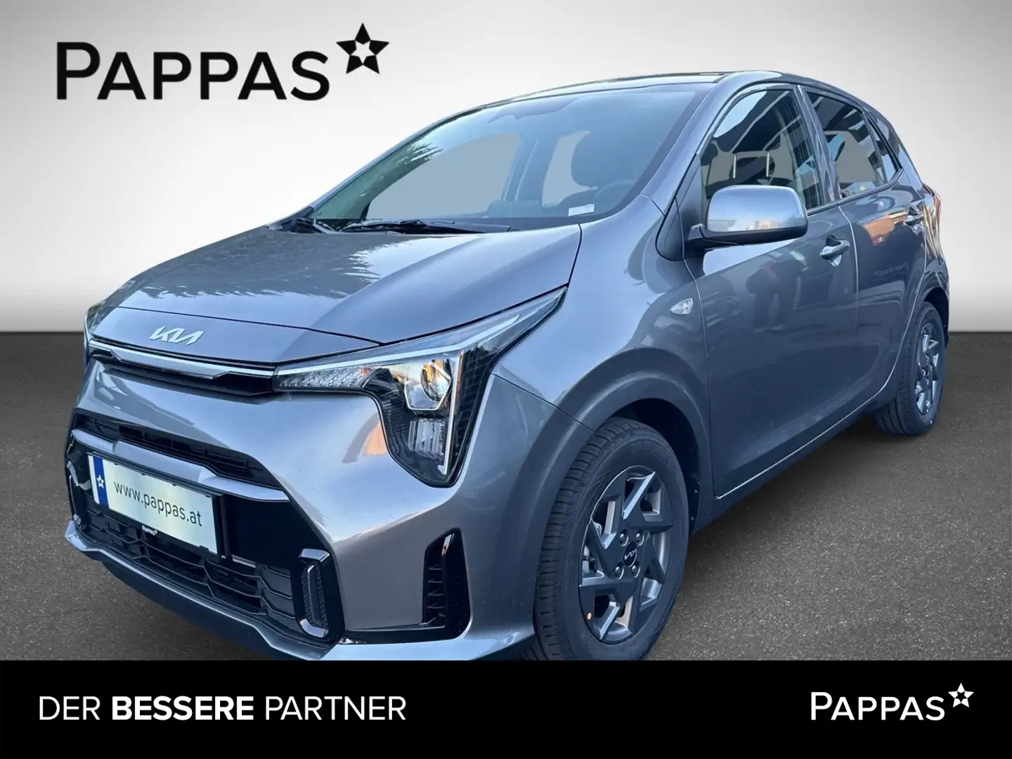 Kia Picanto SILBER 1.0 Navi, Sitz- u. Lenkradheizung Grau - 1