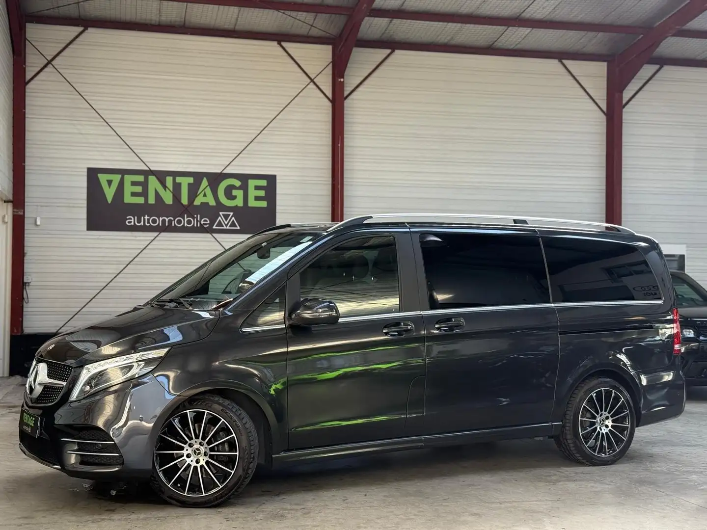Mercedes-Benz V 300 Classe V Long 300 d 9G-TRONIC Exclusive Gris - 1