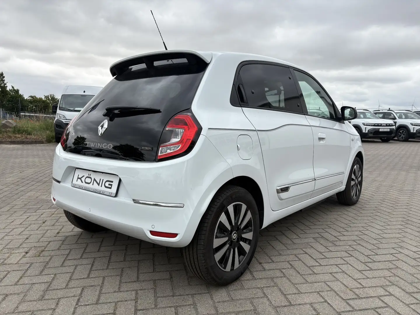 Renault Twingo Rückfahrk., Klimaauto., PDC Hinten Weiß - 2