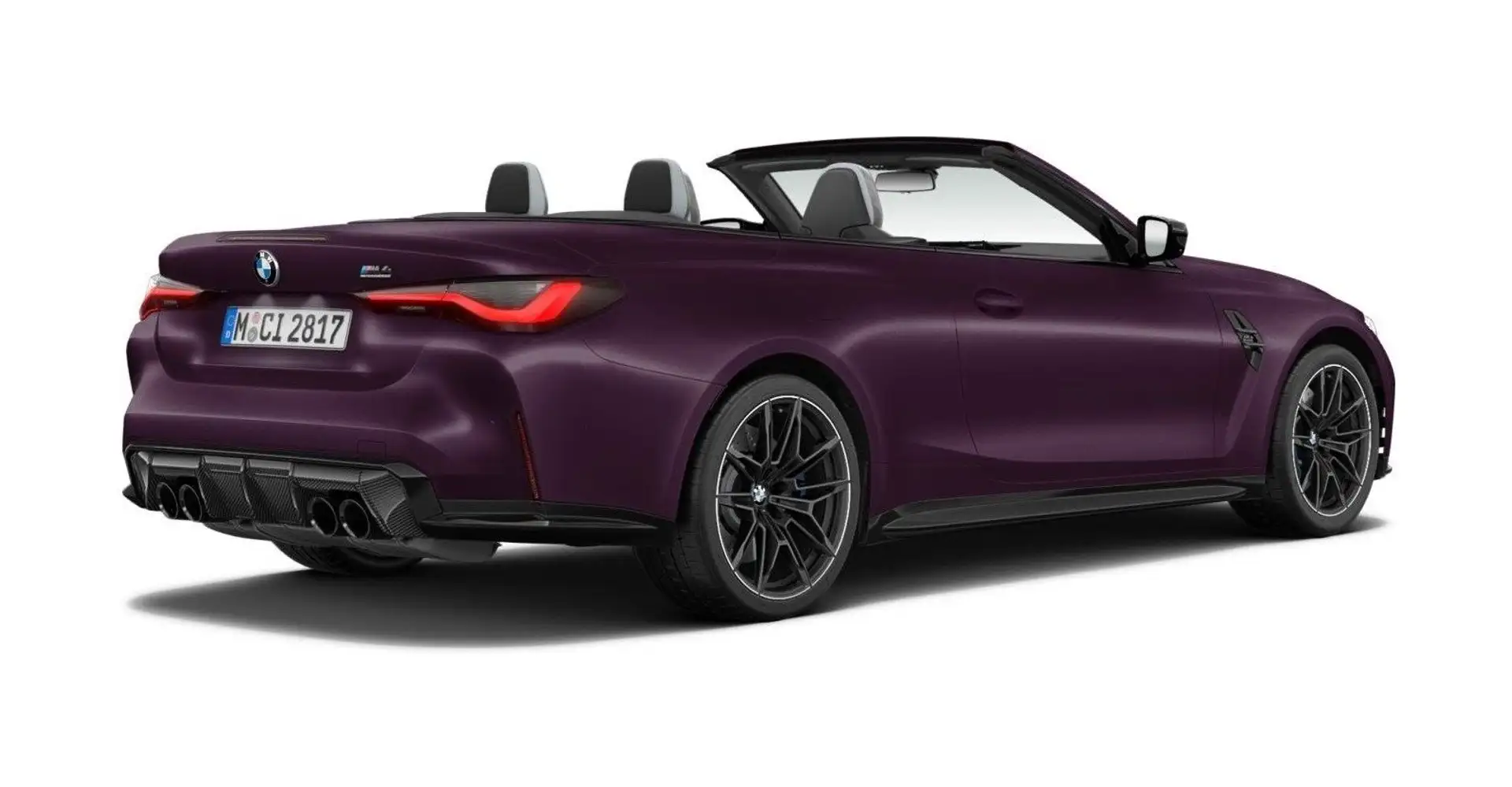 BMW M4 Competition M xDrive Cabrio Individual DriversPack Violett - 2