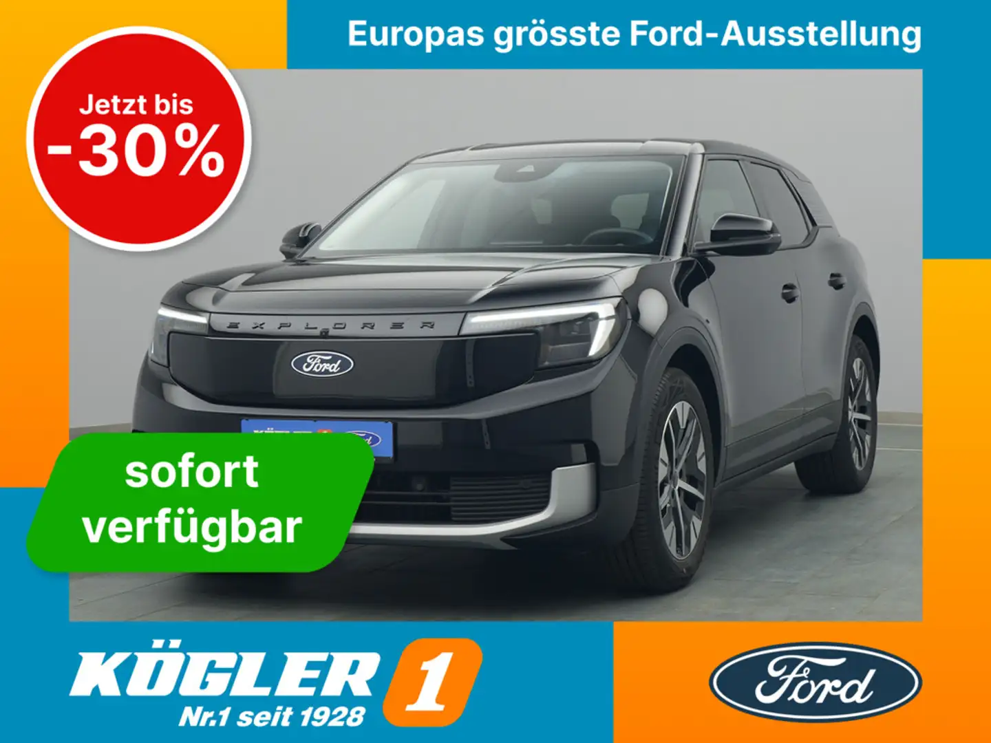 Ford Explorer Select 204PS/Fahrerassistenz-P. Schwarz - 1