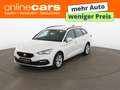 SEAT Leon Sportstourer 2.0 TDI Style Aut LED RADAR NAV Weiß - thumbnail 1