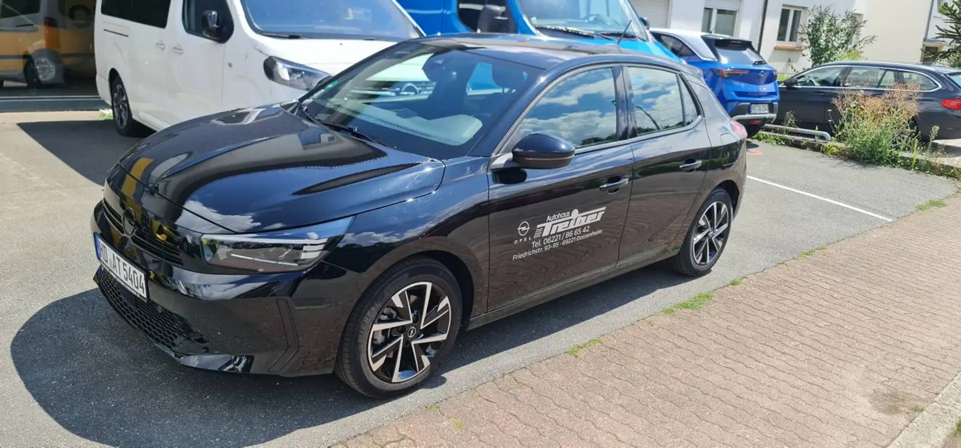 Opel Corsa GS Line Schwarz - 1