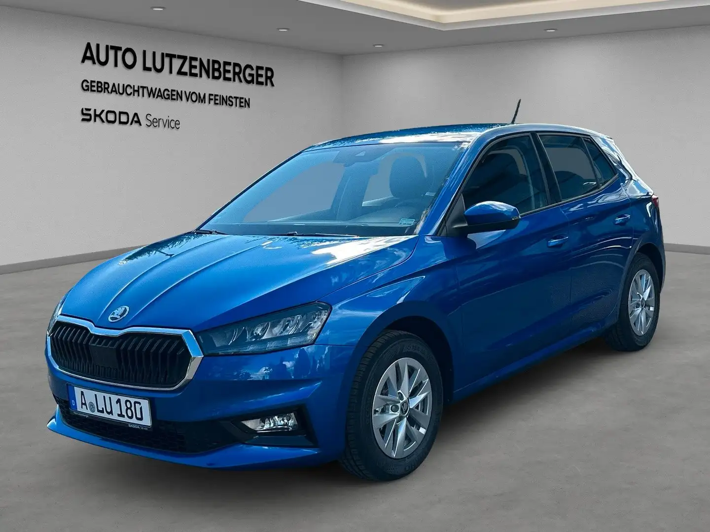 Skoda Fabia Selection 1.0 TSI 5-Gang 5J Kamera Clima Blau - 1