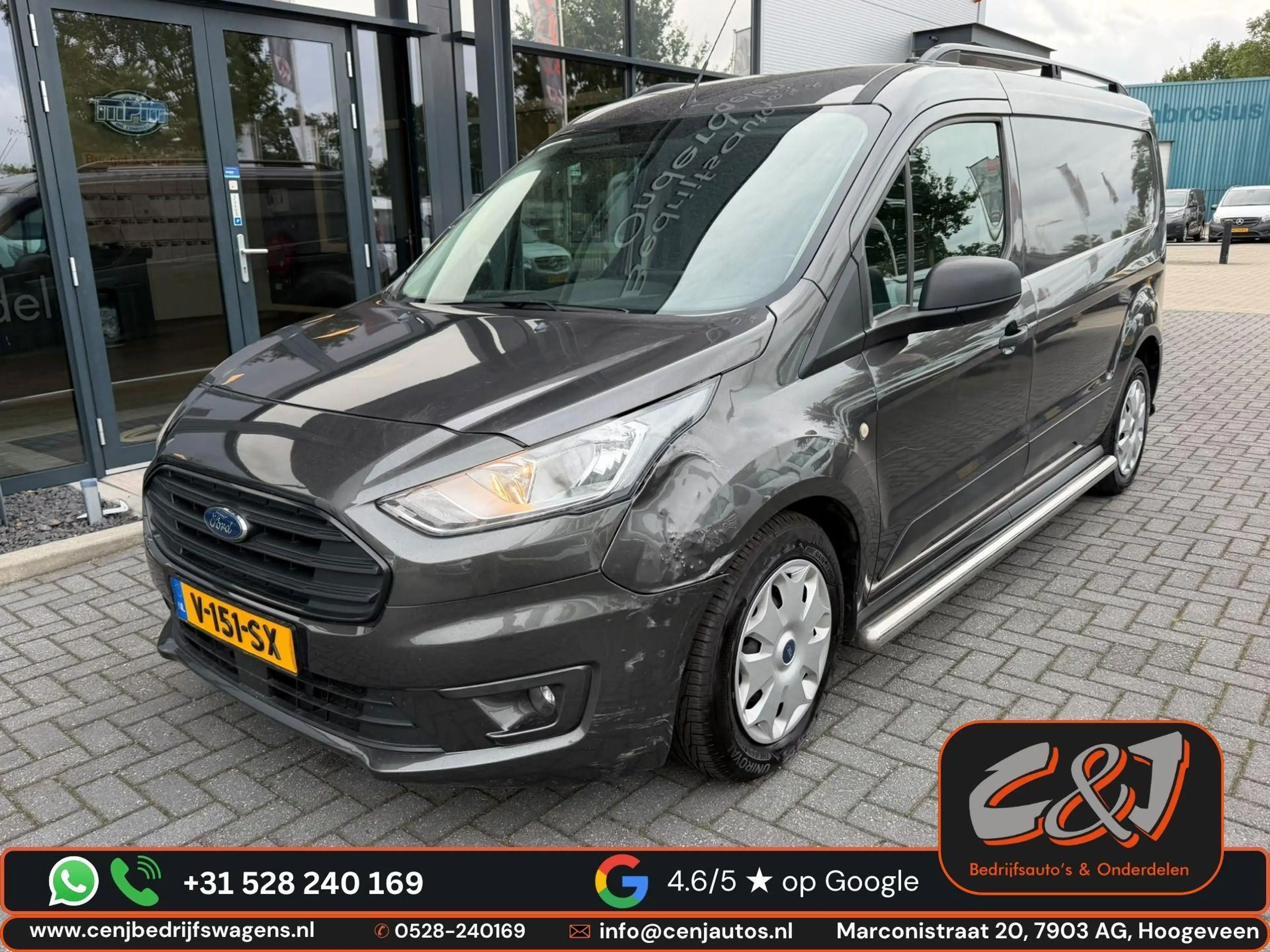 Ford Transit Connect 1.5 EcoBlue L2 Trend zijschade l automaat l airco