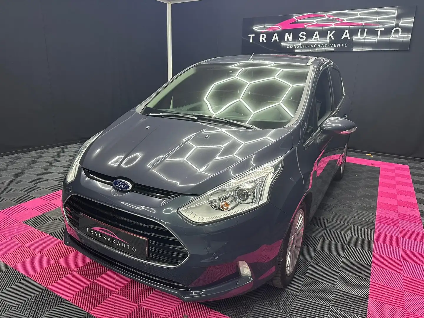Ford B-Max B-Max 1.0 EcoBoost Titanium S/ Garantie 12 Mois Grijs - 2