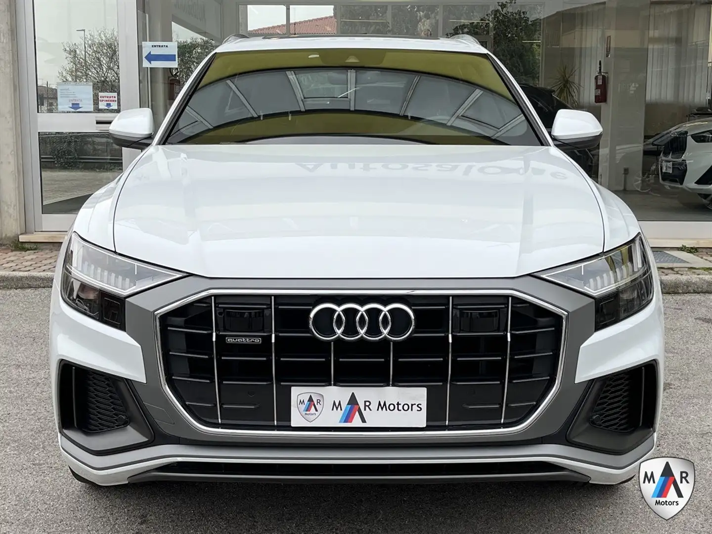 Audi Q8 50 3.0 tdi mhev Quattro tiptronic S Line Bianco - 2