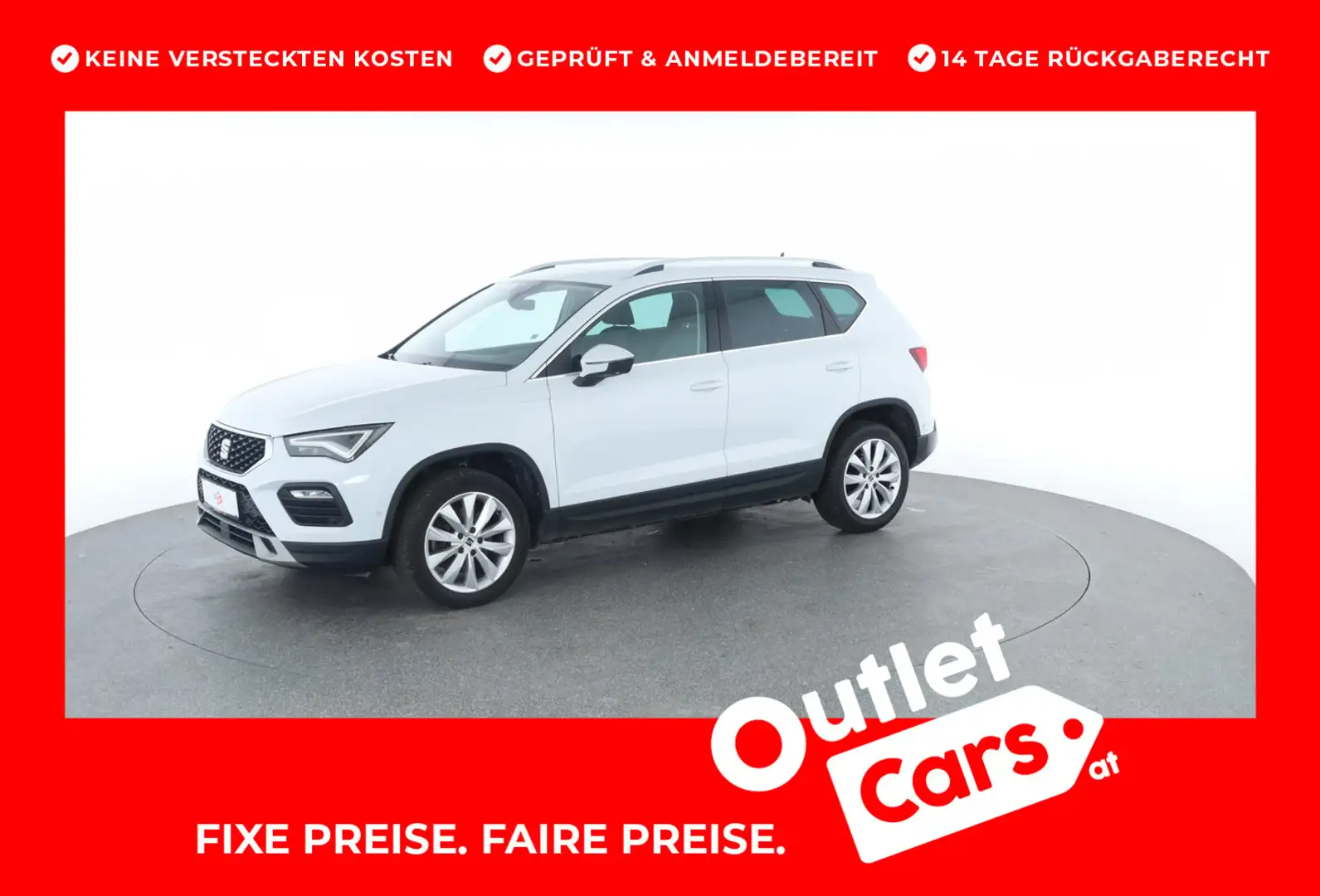 SEAT Ateca Style 2.0 TDI DSG Белый - 1