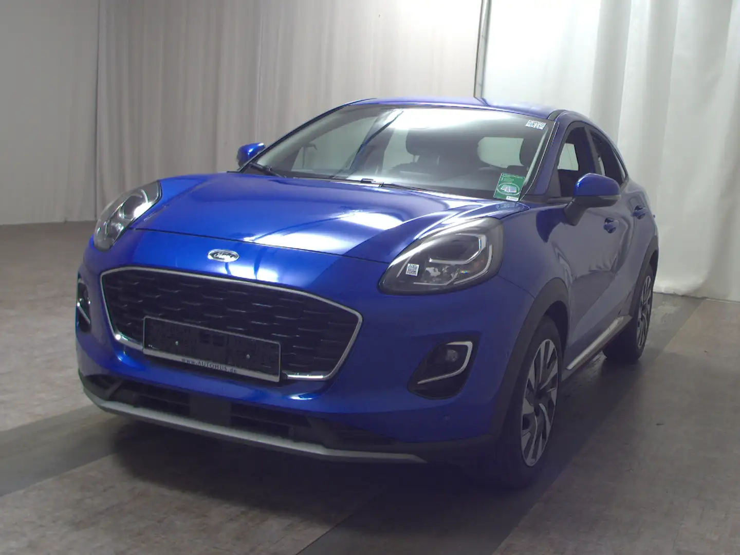 Ford Puma 1.0 EB Titanium Navi LED PDC RfK Bleu - 2