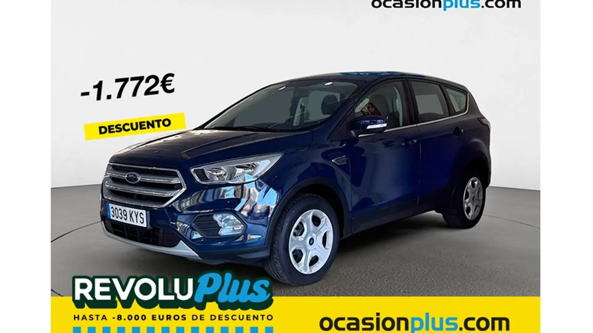 Ford Kuga 1.5TDCi Auto S&S Trend 4x2 120 Blauw - 1