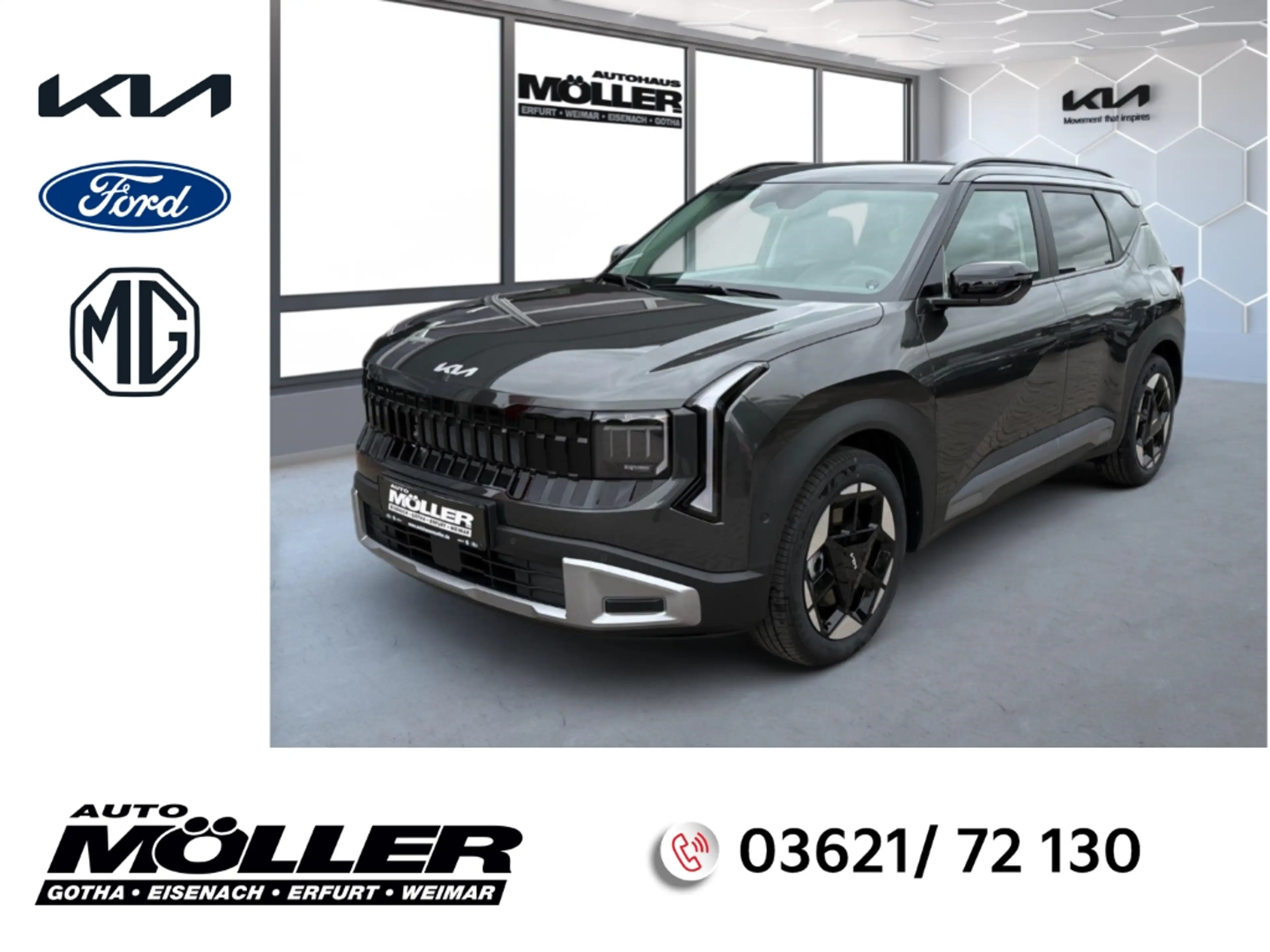 Kia Seltos 1.6T Spirit DCT Drive 360° ACC Leder el. Heckklapp