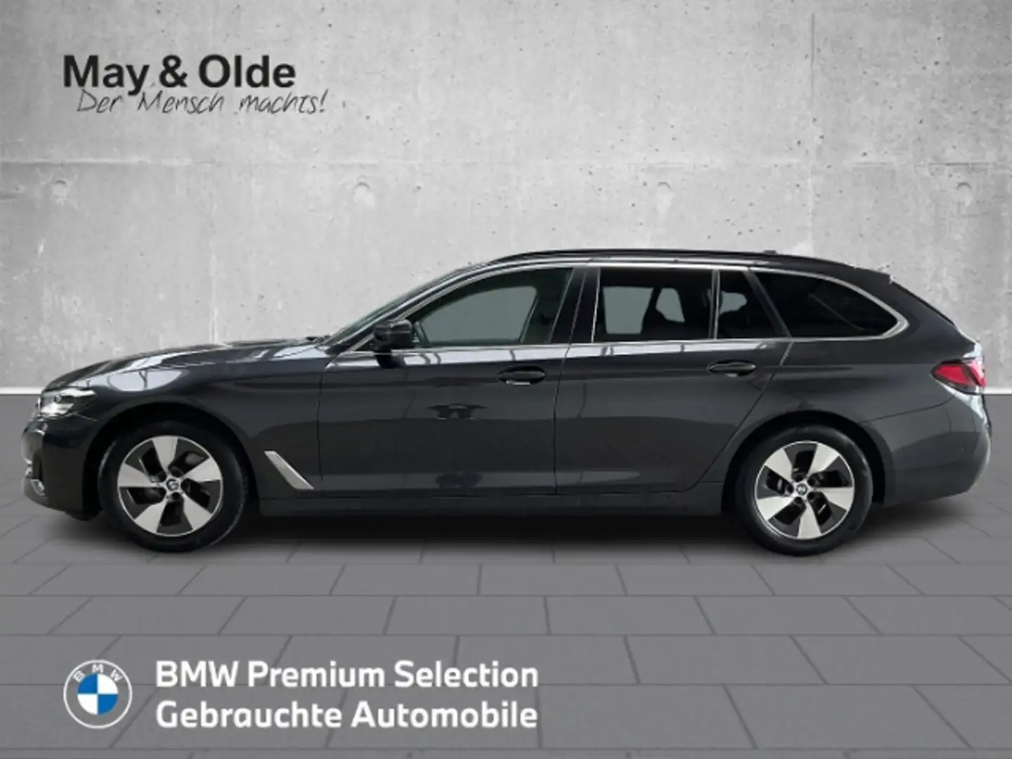 BMW 520 d Touring Navi LED DAB Klima Leder BMW Live-CP Pro Grijs - 2