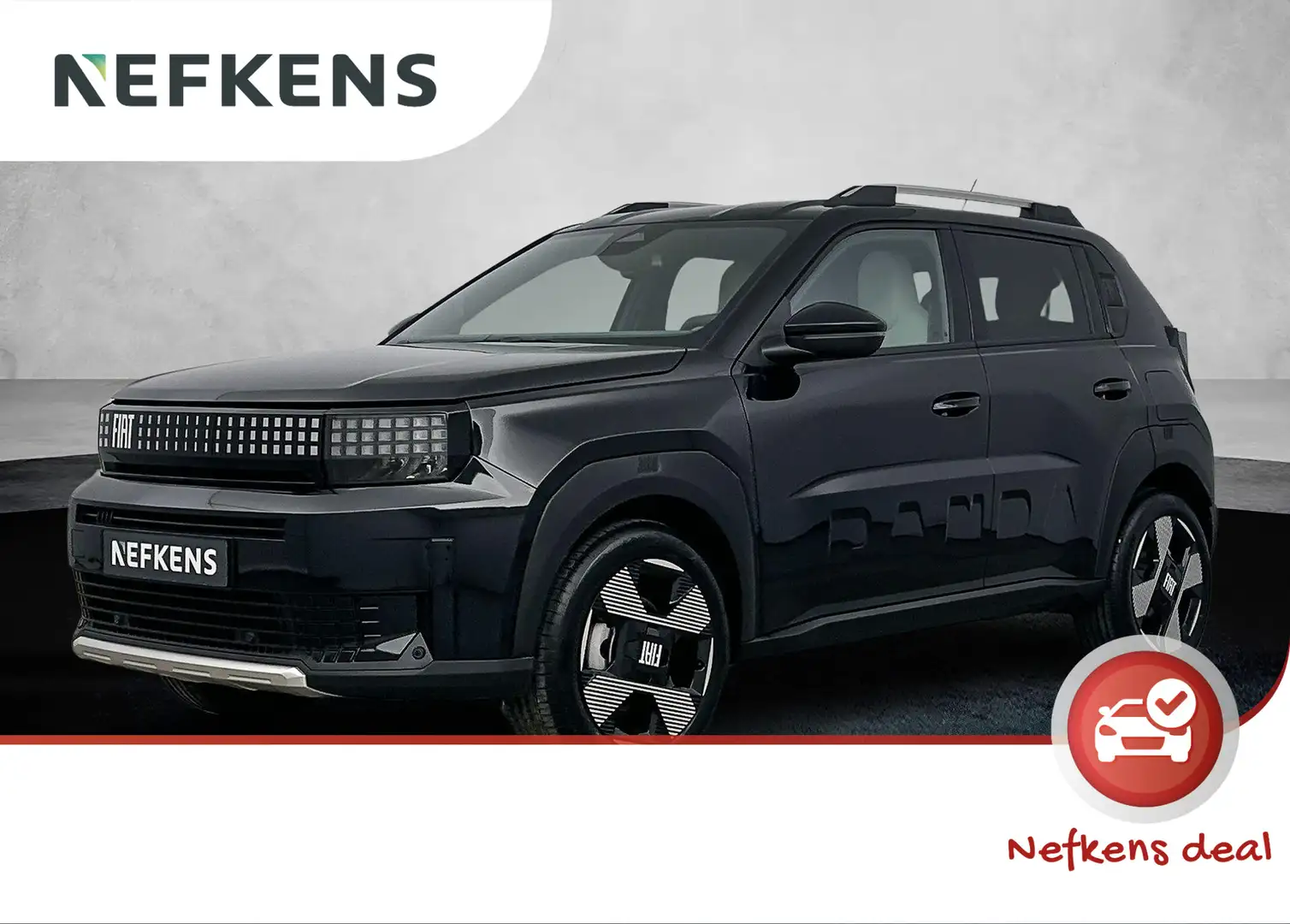 Fiat Grande Panda 1.2 Hybrid La Prima Apple Carplay/Android Auto | N Zwart - 1