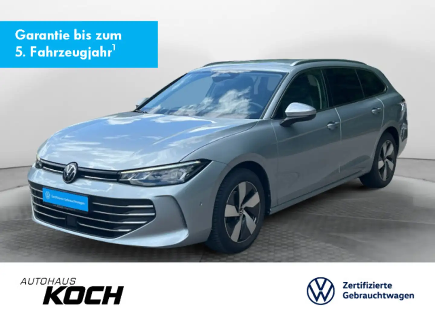 Volkswagen Passat Variant 2.0TDI Business DSG Navi LED HUD Silber - 1