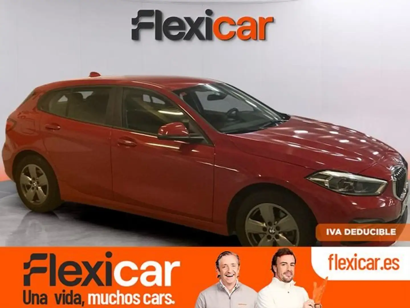 BMW 118 118d Rojo - 1