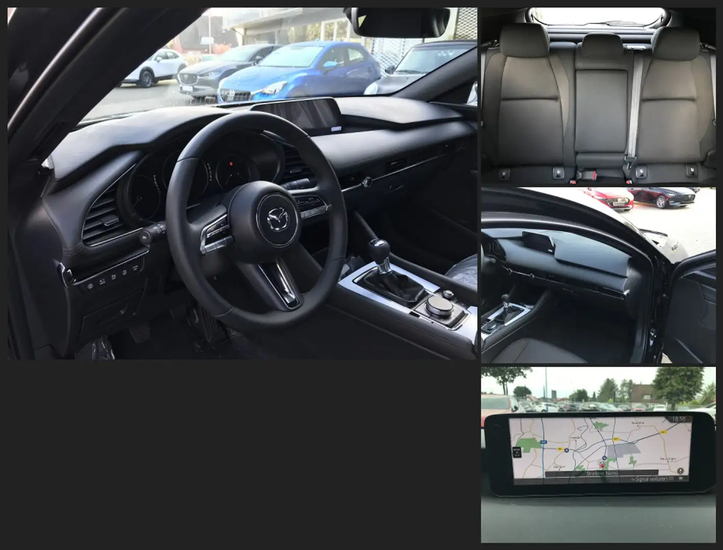 Mazda 3 SKYACTIV G150 Exclusive-l., 360°Kamera, Bose, LED, Schwarz - 2