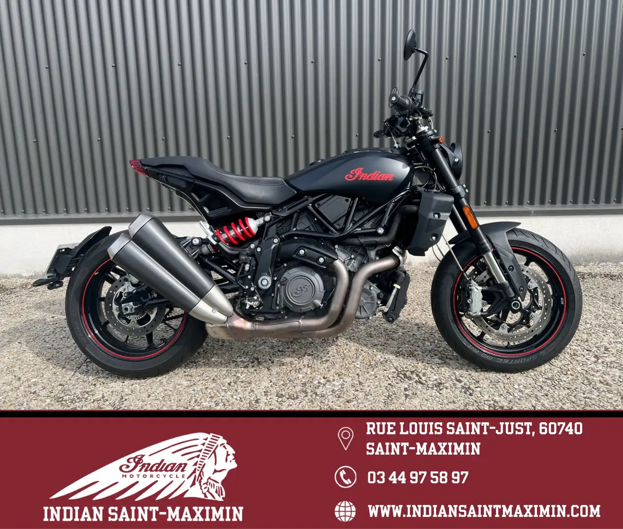 Indian FTR 1200 Noir - 1