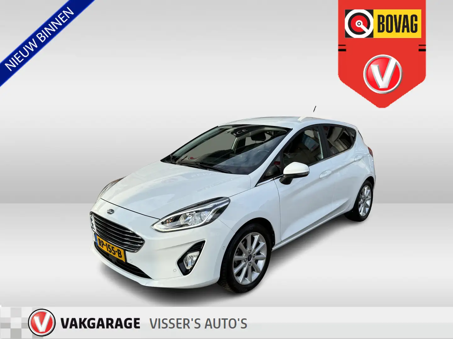 Ford Fiesta 1.0 EcoBoost Titanium | B&O muziek systeem | licht Grijs - 1