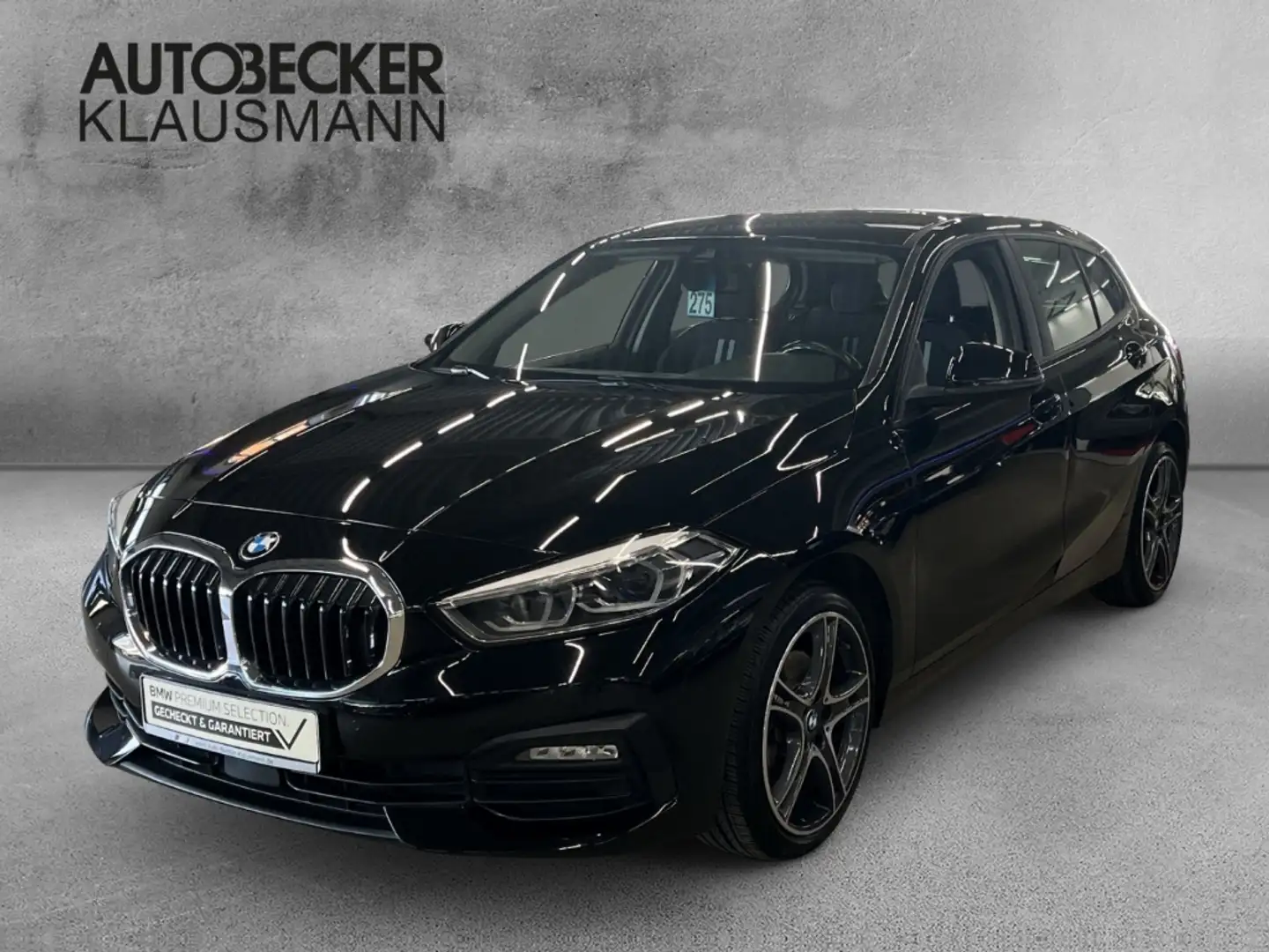 BMW 118 i Advantage AUTOMATIK NAVI LED PDC SPORTSITZE Noir - 1