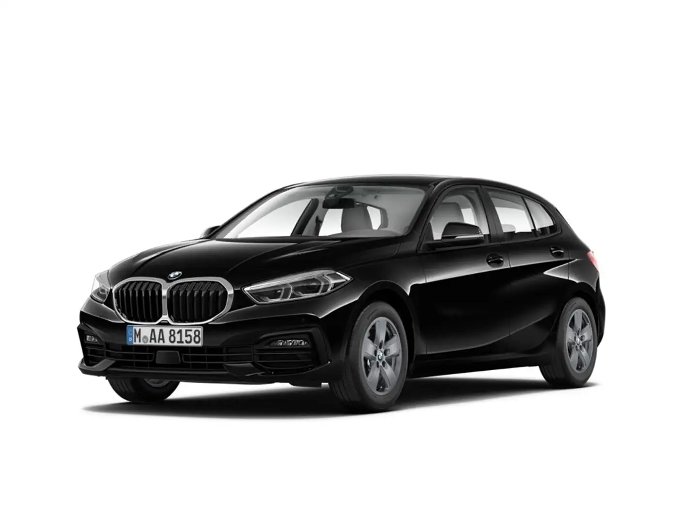 BMW 118 i Advantage AUTOMATIK NAVI LED PDC SPORTSITZE Schwarz - 1