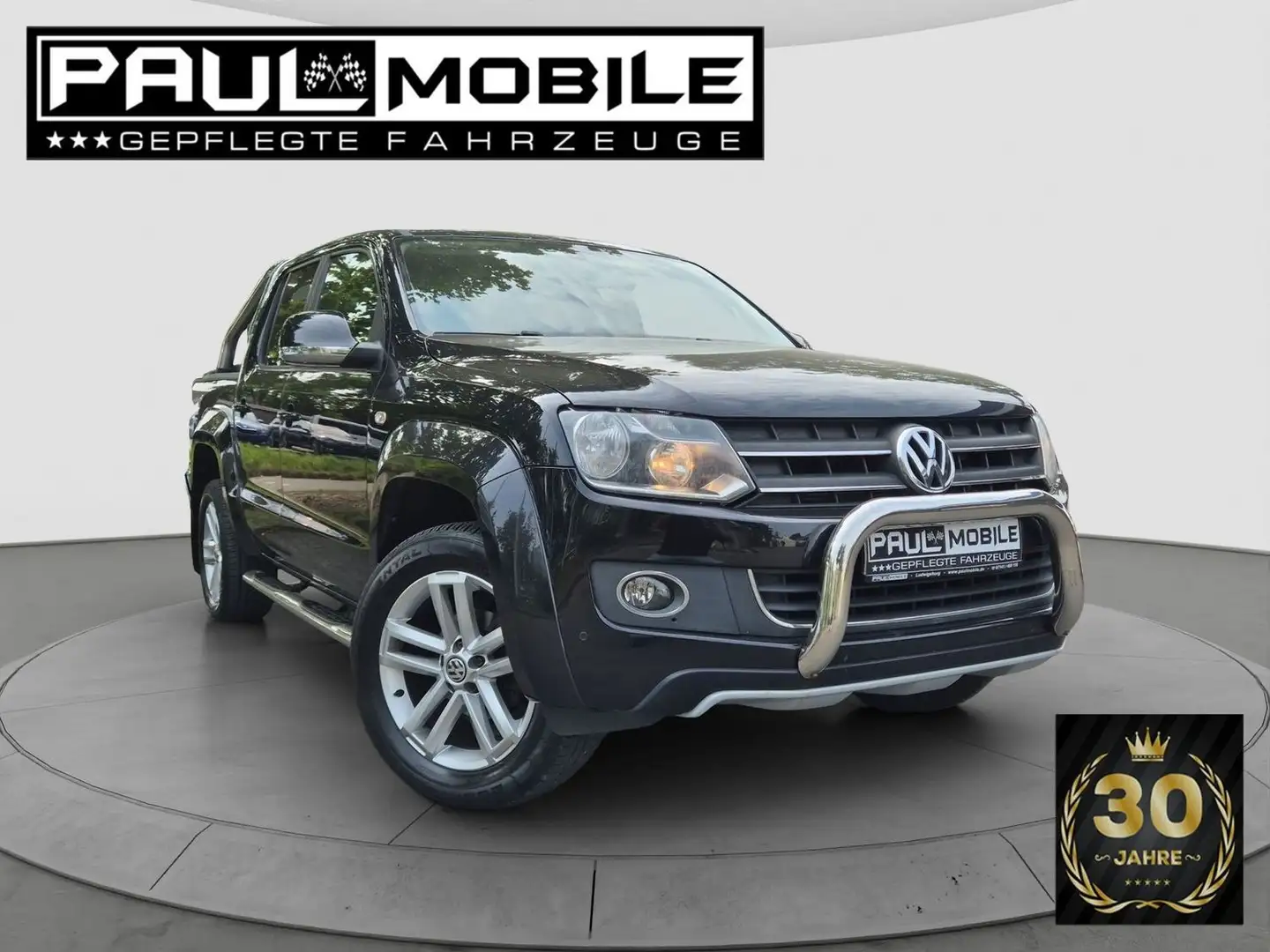 Volkswagen Amarok Highline DoubleCab 4Motion Navi R-Cam PDC v+h Schwarz - 1
