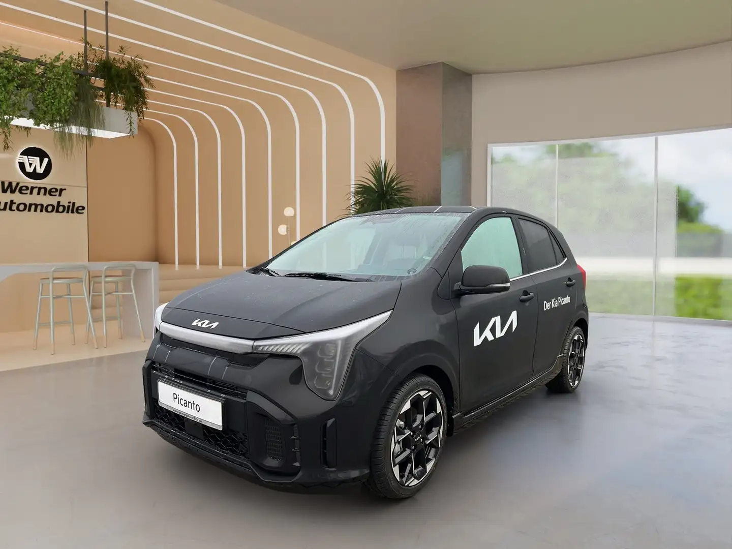 Kia Picanto PE2 1.0 GDI GT-line Schwarz - 1