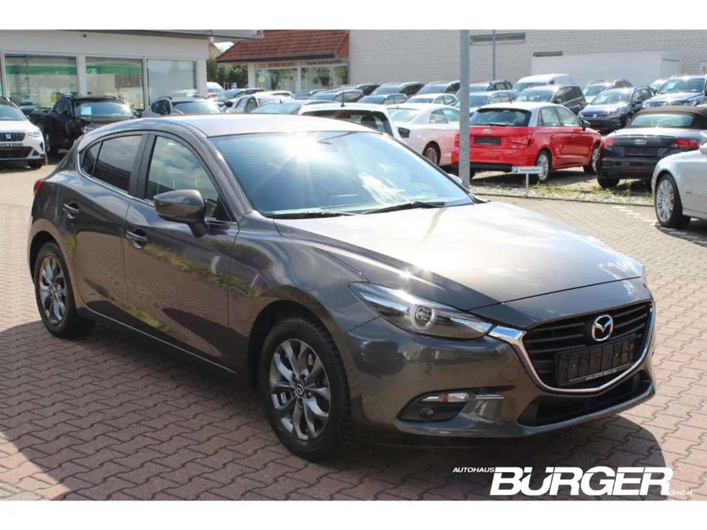Mazda 3 Exclusive-Line 2.0 HUD LED Lenkradhzg. Keyless 8-F Grau - 2