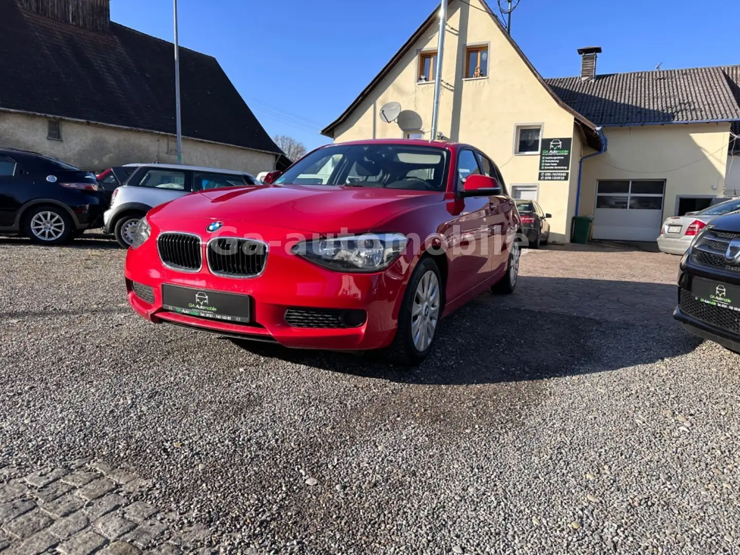 BMW 116 i ** Schiebedach ** Tüv ** Piros - 2